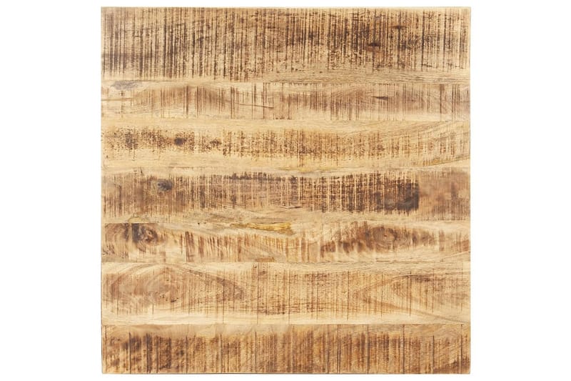 Pöytälevy täysi mangopuu 15-16mm 70x70 cm - Ruskea - Huonekalut - Pöytä & ruokailuryhmä - Pöydän tarvikkeet - Pöytälevy