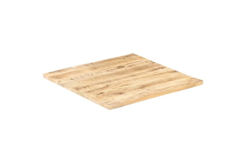 Pöytälevy täysi mangopuu 25-27mm 60x60 cm - Ruskea - Huonekalut - Pöytä & ruokailuryhmä - Pöydän tarvikkeet - Pöytälevy
