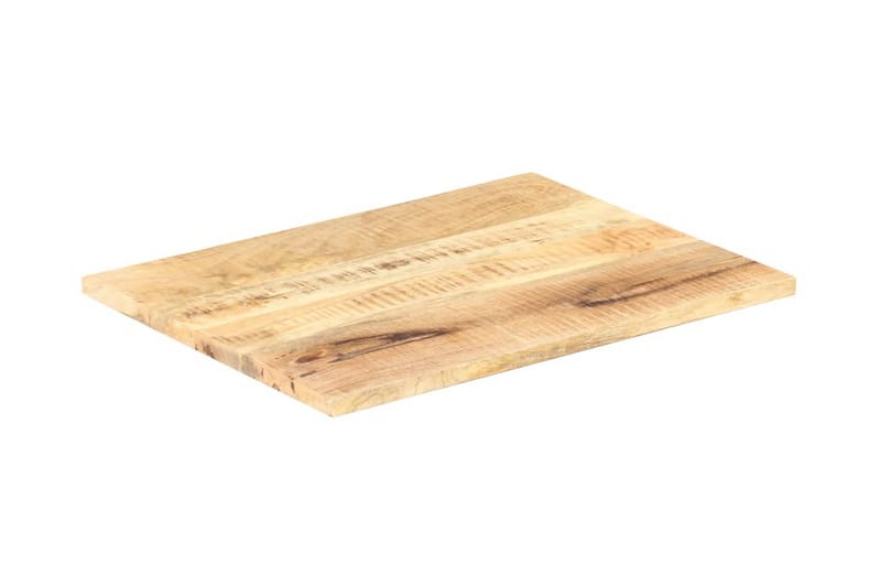 Pöytälevy täysi mangopuu 25-27mm 70x60 cm - Ruskea - Huonekalut - Pöytä & ruokailuryhmä - Pöydän tarvikkeet - Pöytälevy