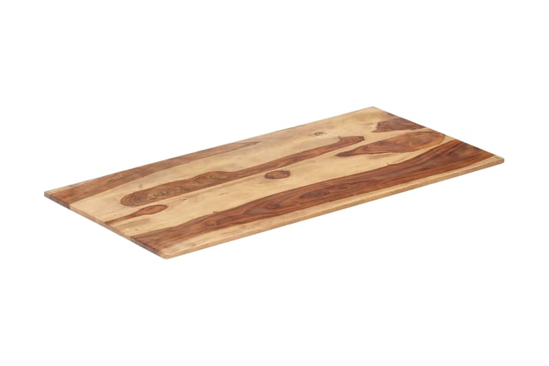 Pöytälevy täysi seesampuu 15-16mm 60x100 cm - Ruskea - Huonekalut - Pöytä & ruokailuryhmä - Pöydän tarvikkeet - Pöytälevy