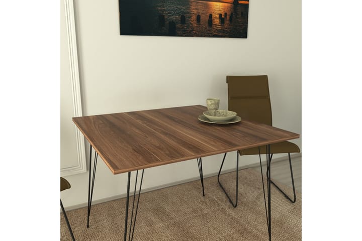 Pöytä Alaxander 90 cm - Pähkinä - Apupöytä & sivupöytä
