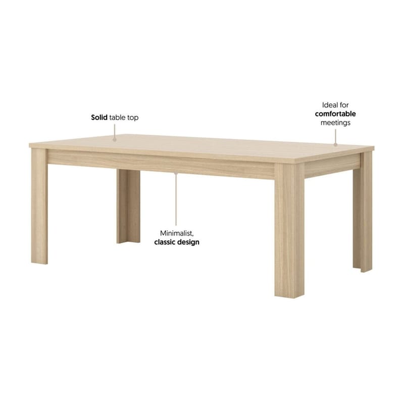 Pöytä Cuba II - Huonekalut - Pöytä & ruokailuryhmä - Ruokapöydät & keittiön pöydät