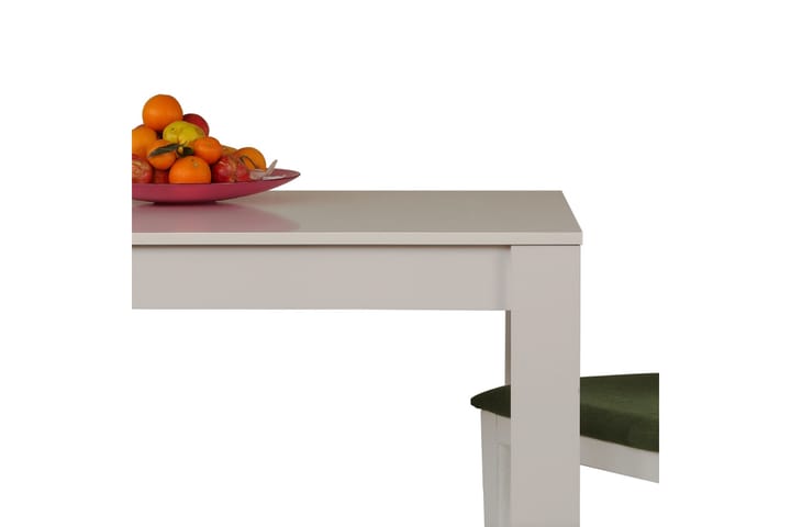 Pöytä Skoglund - Valkoinen - Ruokapöydät & keittiön pöydät