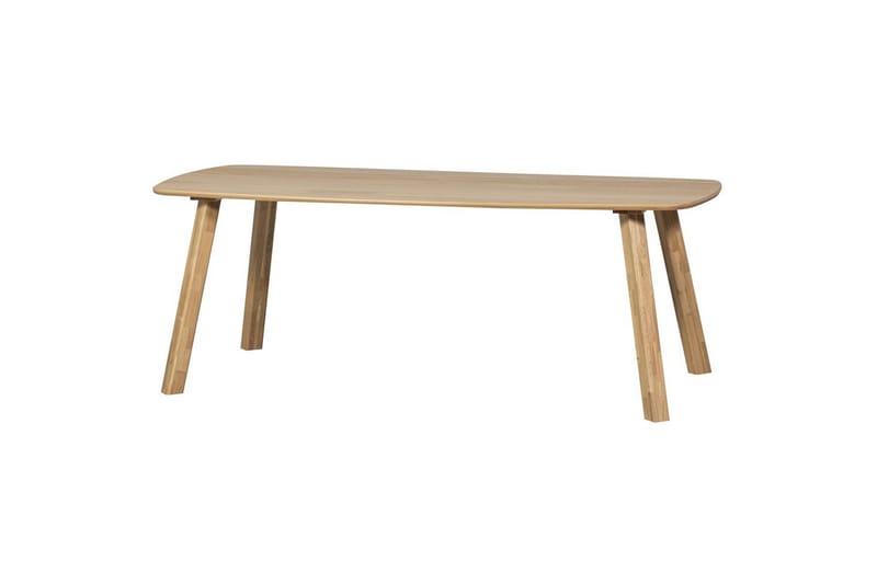 Pöytä Tablo Tanskand-mallinen, soikea - Läpinäkyvä, 180x100 cm - Huonekalut - Pöytä & ruokailuryhmä - Ruokapöydät & keittiön pöydät