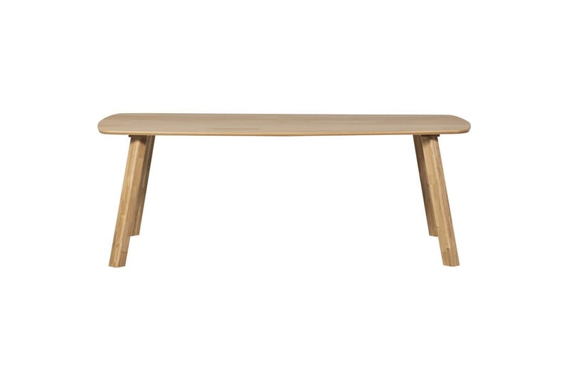 Pöytä Tablo Tanskand-mallinen, soikea - Läpinäkyvä, 180x100 cm - Huonekalut - Pöytä & ruokailuryhmä - Ruokapöydät & keittiön pöydät