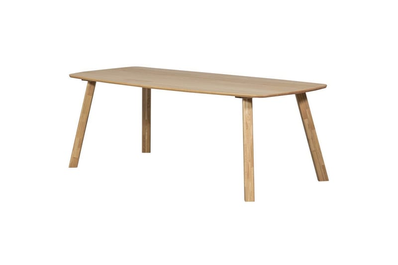 Pöytä Tablo Tanskand-mallinen, soikea - Läpinäkyvä, 180x100 cm - Huonekalut - Pöytä & ruokailuryhmä - Ruokapöydät & keittiön pöydät
