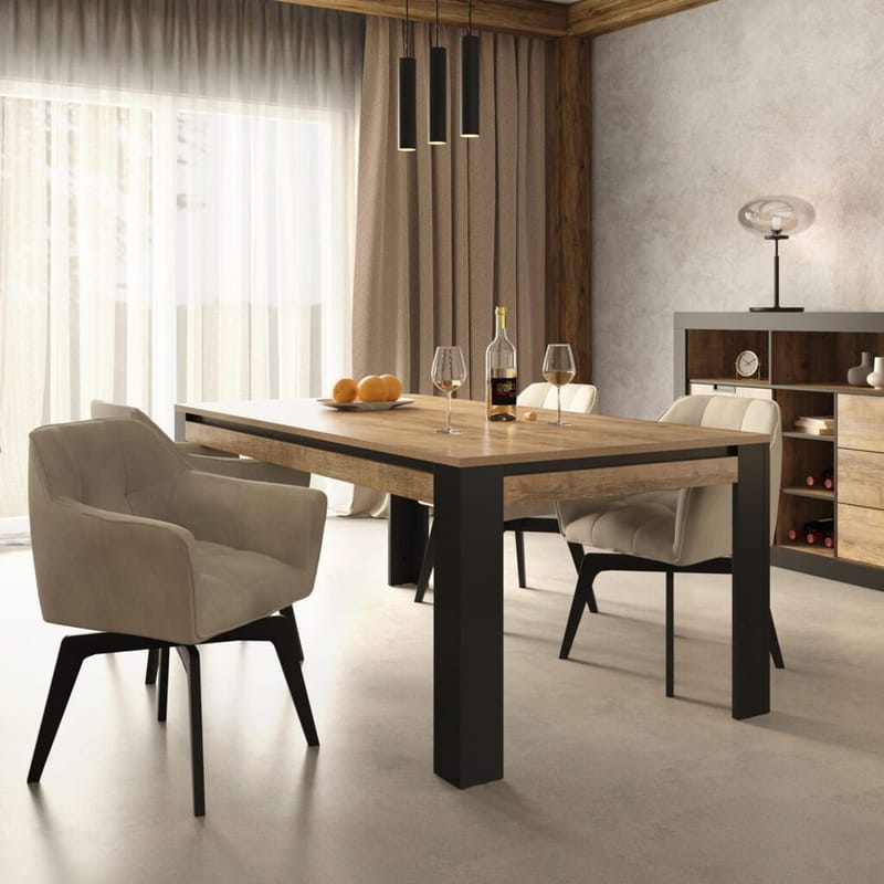 Pöytä Tudor - Huonekalut - Pöytä & ruokailuryhmä - Ruokapöydät & keittiön pöydät