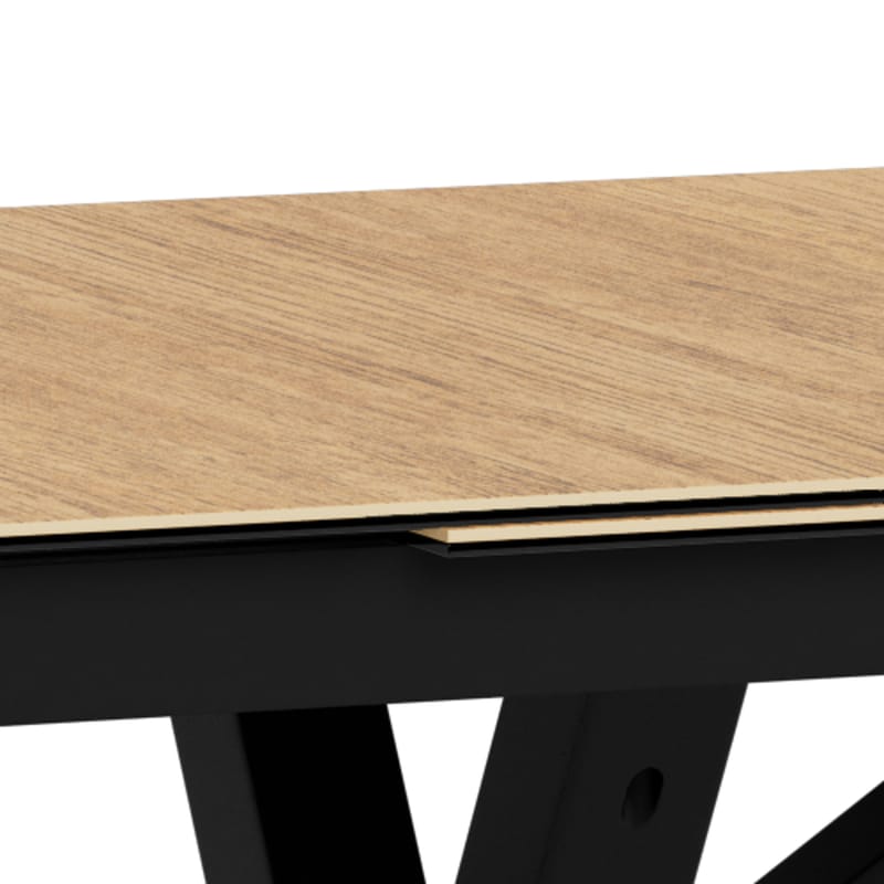 Parkins jatkettava ruokapöytä 200–240 cm - Villi tammi - Huonekalut - Pöytä & ruokailuryhmä - Ruokapöydät & keittiön pöydät