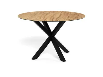 Parkins-ruokapöytä 119 cm, pyöreä - Villi tammi - Huonekalut - Pöytä & ruokailuryhmä - Ruokapöydät & keittiön pöydät