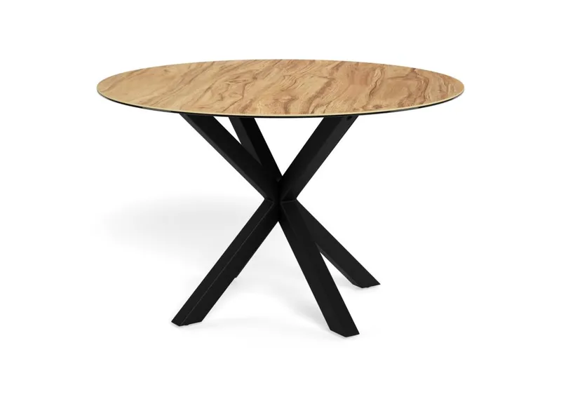 Parkins-ruokapöytä 119 cm, pyöreä, Villi tammi