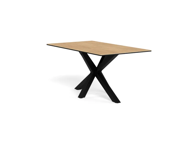 Parkins-ruokapöytä 160 cm, Villi tammi