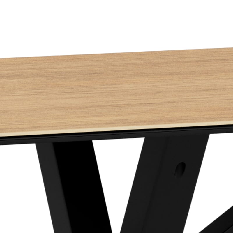 Parkins-ruokapöytä 160 cm - Villi tammi - Huonekalut - Pöytä & ruokailuryhmä - Ruokapöydät & keittiön pöydät