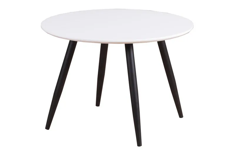 Plaza pieni pyöreä ruokapöytä 60 cm, Valkoinen
