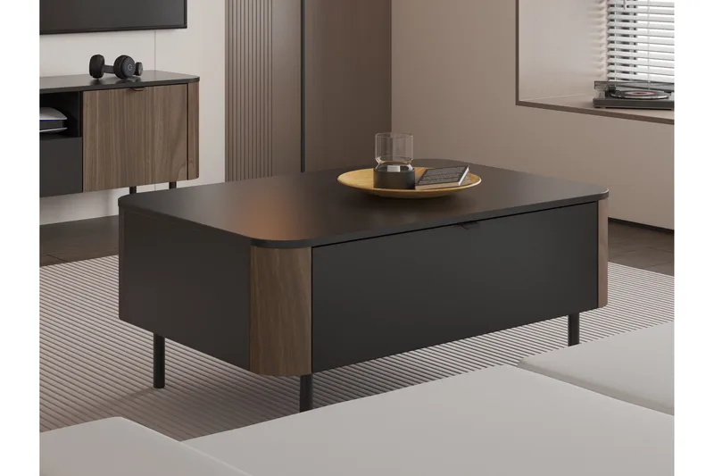 Pollena Sohvapöytä 104 cm - Ruskea - Huonekalut - Pöytä & ruokailuryhmä - Sohvapöytä