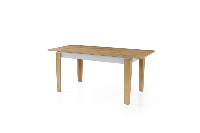 Pradera Ruokapöytä 175 cm Suorakulmainen - Tammi/Valkoinen - Huonekalut - Pöytä & ruokailuryhmä - Ruokapöydät & keittiön pöydät