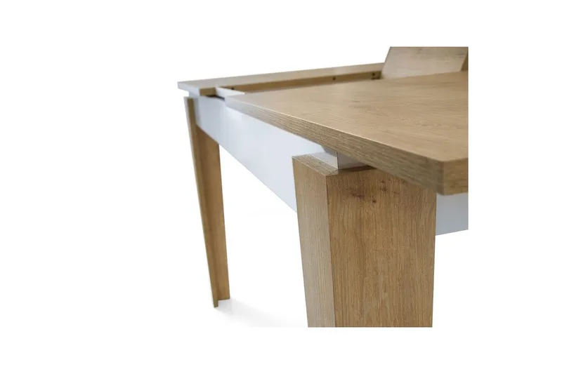 Pradera Ruokapöytä 175 cm Suorakulmainen - Tammi/Valkoinen - Huonekalut - Pöytä & ruokailuryhmä - Ruokapöydät & keittiön pöydät