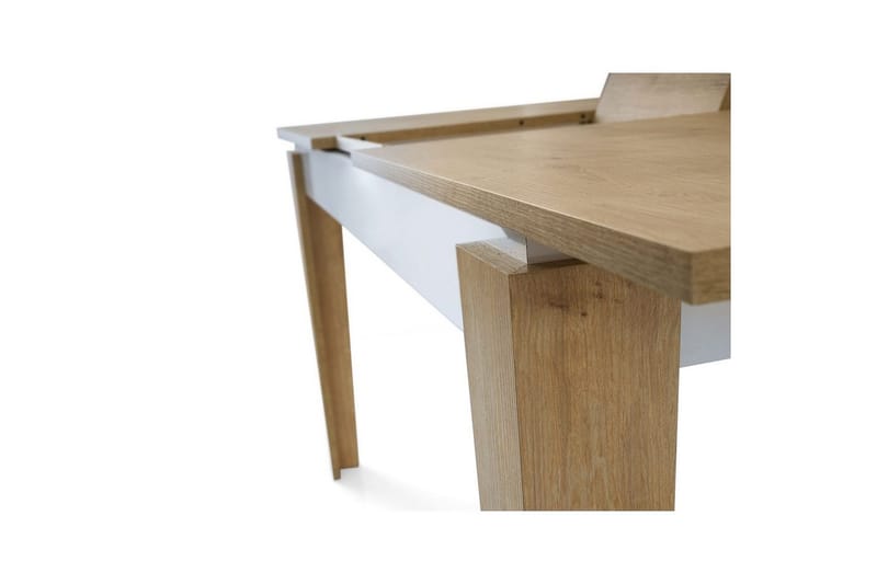 Pradera Ruokapöytä 175 cm Suorakulmainen - Tammi/Valkoinen - Huonekalut - Pöytä & ruokailuryhmä - Ruokapöydät & keittiön pöydät