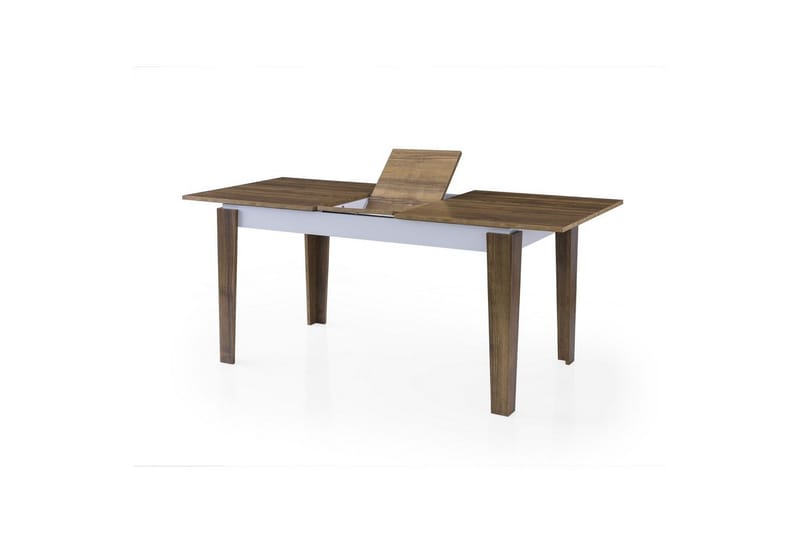 Pradera Ruokapöytä 175 cm Suorakulmainen - Pähkinä/Valkoinen - Huonekalut - Pöytä & ruokailuryhmä - Ruokapöydät & keittiön pöydät