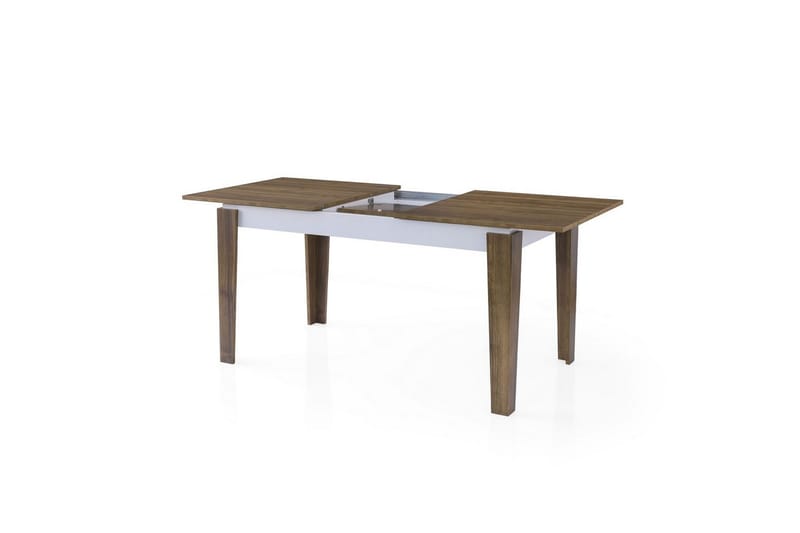 Pradera Ruokapöytä 175 cm Suorakulmainen - Pähkinä/Valkoinen - Huonekalut - Pöytä & ruokailuryhmä - Ruokapöydät & keittiön pöydät