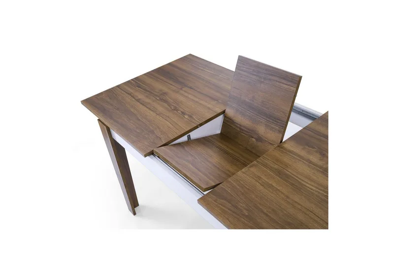 Pradera Ruokapöytä 175 cm Suorakulmainen - Pähkinä/Valkoinen - Huonekalut - Pöytä & ruokailuryhmä - Ruokapöydät & keittiön pöydät