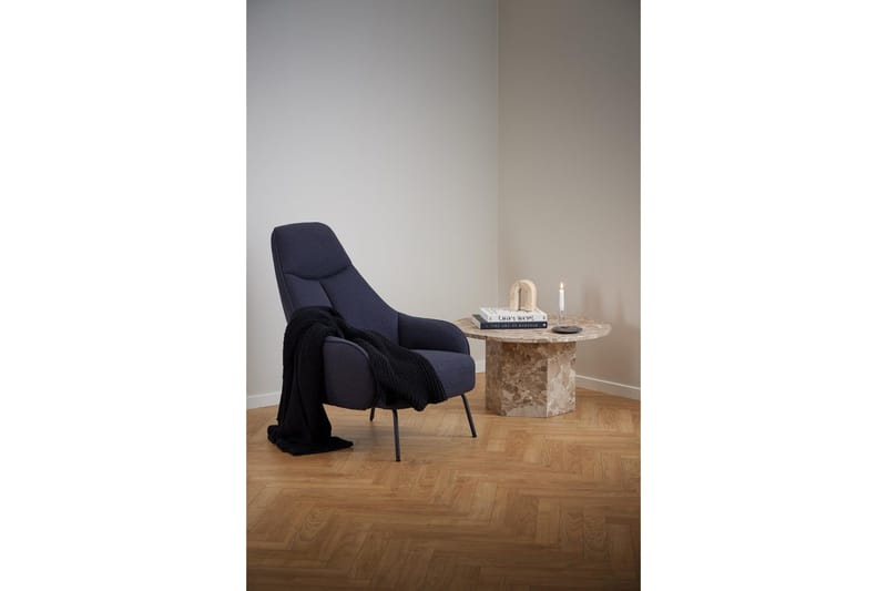 Prisa Pyöreä Sohvapöytä Marmorikivestä 80 cm - Beige - Huonekalut - Pöytä & ruokailuryhmä - Sohvapöytä