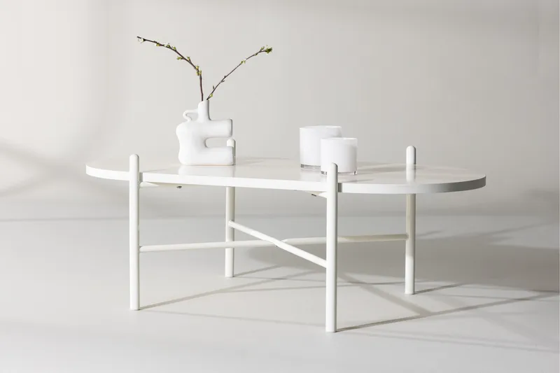 Pueblo Sohvapöytä 65,5 cm - Beige - Huonekalut - Pöytä & ruokailuryhmä - Sohvapöytä