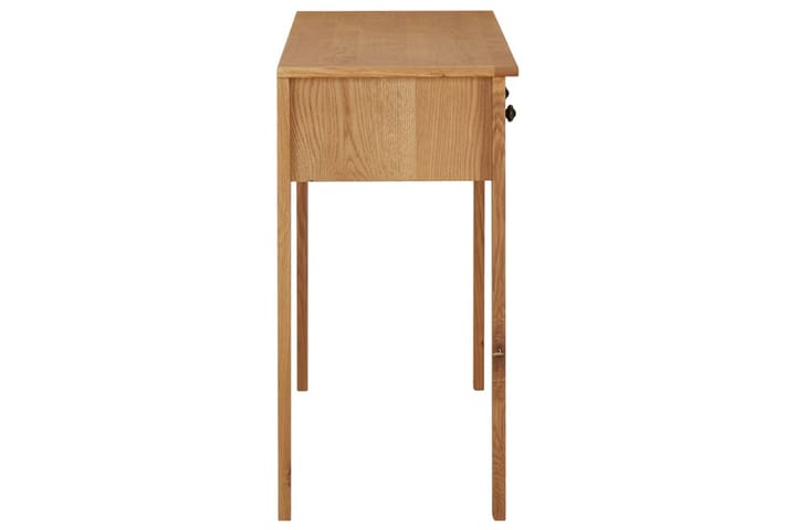 Pukeutumispöytä 110x40x75 cm täysi tammi - Ruskea - Meikki- & kampauspöydät