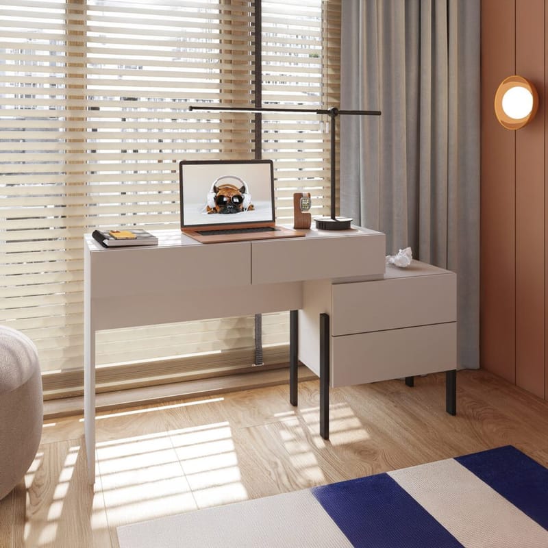 Pukupöytä Jukon S ja 4 laatikkoa - Huonekalut - Pöytä & ruokailuryhmä - Meikki- & kampauspöydät