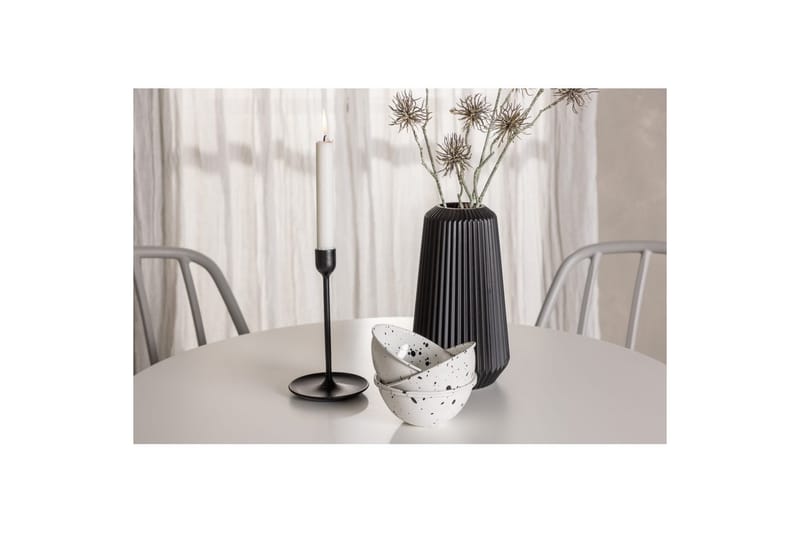 Pyöreä Ruokailuryhmä Hamden, Dyrön - Valkoinen - Huonekalut - Pöytä & ruokailuryhmä - Ruokailuryhmä