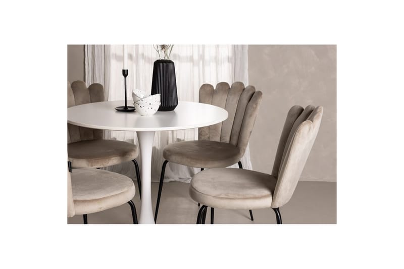 Pyöreä Ruokailuryhmä Hamden, Limhamn Light - Huonekalut - Pöytä & ruokailuryhmä - Ruokailuryhmä