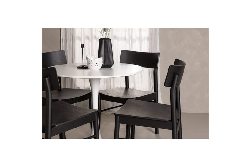 Pyöreä Ruokailuryhmä Hamden, Montros - Huonekalut - Pöytä & ruokailuryhmä - Ruokailuryhmä