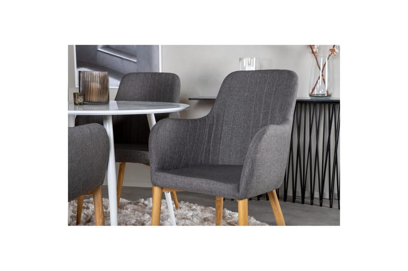 Pyöreä Ruokailuryhmä Plaza, Comfort - Huonekalut - Pöytä & ruokailuryhmä - Ruokailuryhmä