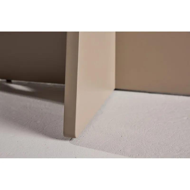 Pyöreä ruokapöytä Bootcut - Beige - Huonekalut - Pöytä & ruokailuryhmä - Ruokapöydät & keittiön pöydät