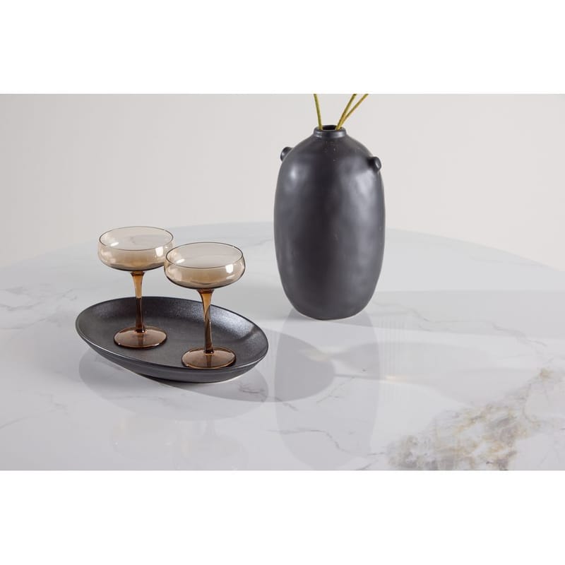 Pyöreä ruokapöytä Bootcut - Beige - Huonekalut - Pöytä & ruokailuryhmä - Ruokapöydät & keittiön pöydät