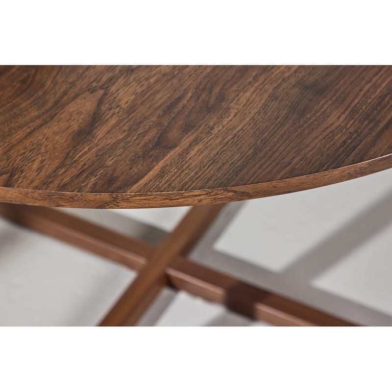 Pyöreä ruokapöytä Durango - Huonekalut - Pöytä & ruokailuryhmä - Ruokapöydät & keittiön pöydät