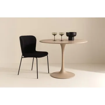 Pyöreä ruokapöytä Glade - Beige - Huonekalut - Pöytä & ruokailuryhmä - Ruokapöydät & keittiön pöydät