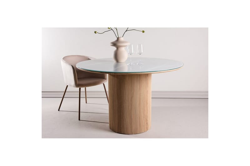 Pyöreä ruokapöytä Härön - Huonekalut - Pöytä & ruokailuryhmä - Ruokapöydät & keittiön pöydät