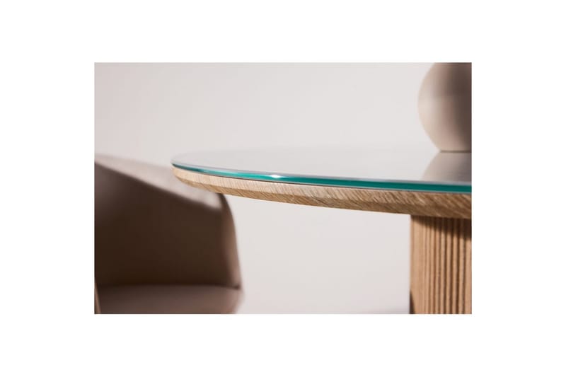 Pyöreä ruokapöytä Härön - Huonekalut - Pöytä & ruokailuryhmä - Ruokapöydät & keittiön pöydät