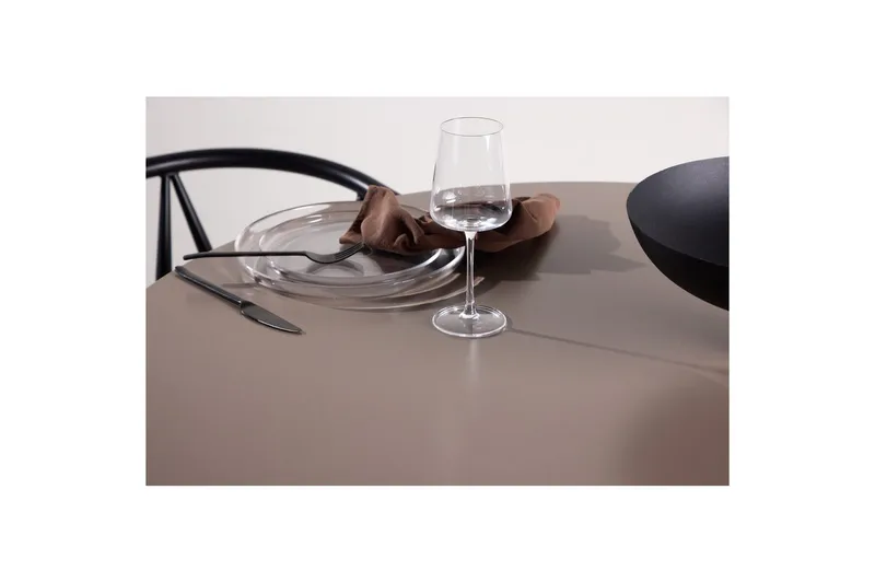 Pyöreä ruokapöytä Olivia - Ruskea, 110x76 - Huonekalut - Pöytä & ruokailuryhmä - Ruokapöydät & keittiön pöydät