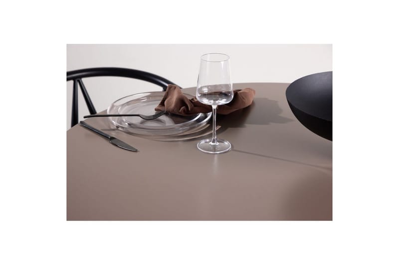 Pyöreä ruokapöytä Olivia - Ruskea, 110x76 - Huonekalut - Pöytä & ruokailuryhmä - Ruokapöydät & keittiön pöydät