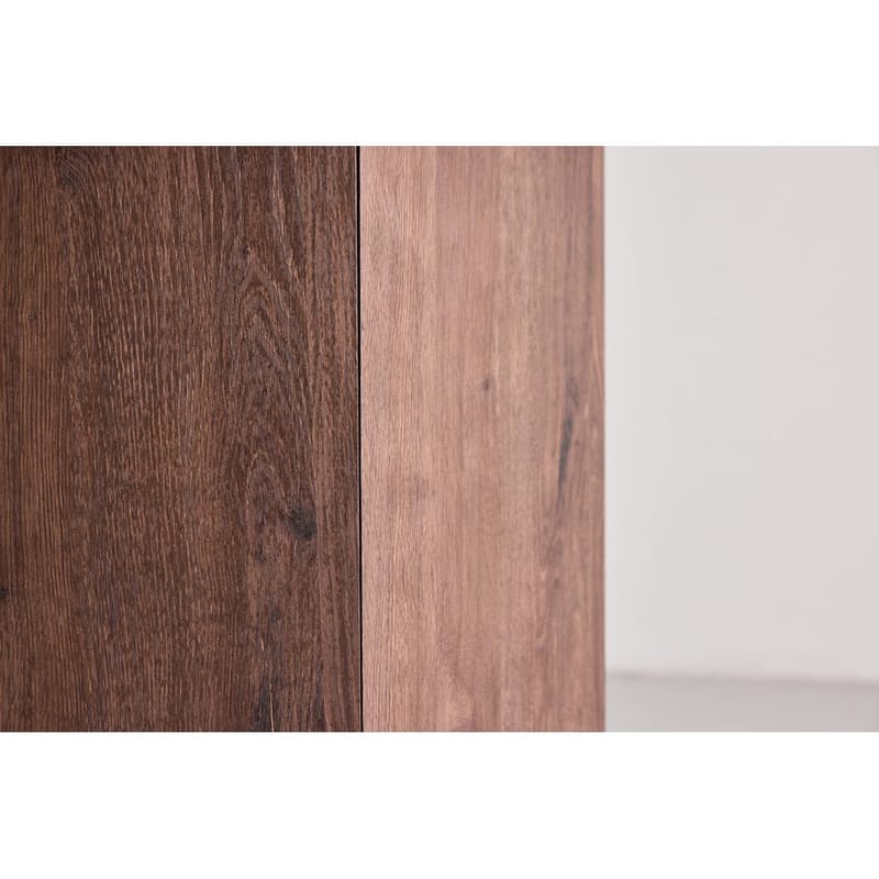 Pyöreä ruokapöytä Tekla - Mokka, 120 - Huonekalut - Pöytä & ruokailuryhmä - Ruokapöydät & keittiön pöydät