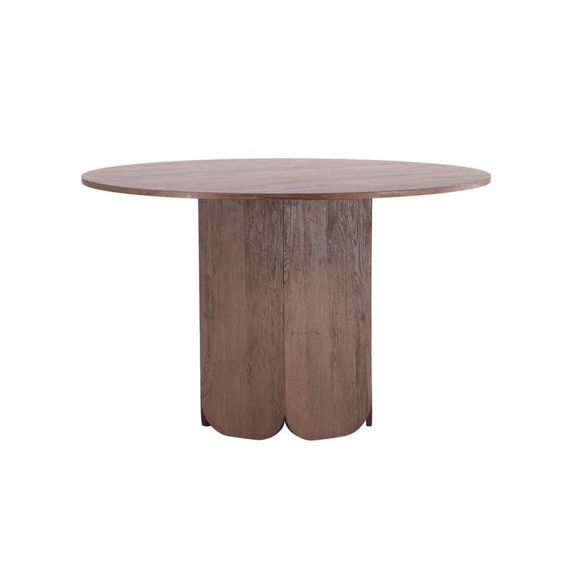 Pyöreä ruokapöytä Tekla - Mokka, 120 - Huonekalut - Pöytä & ruokailuryhmä - Ruokapöydät & keittiön pöydät