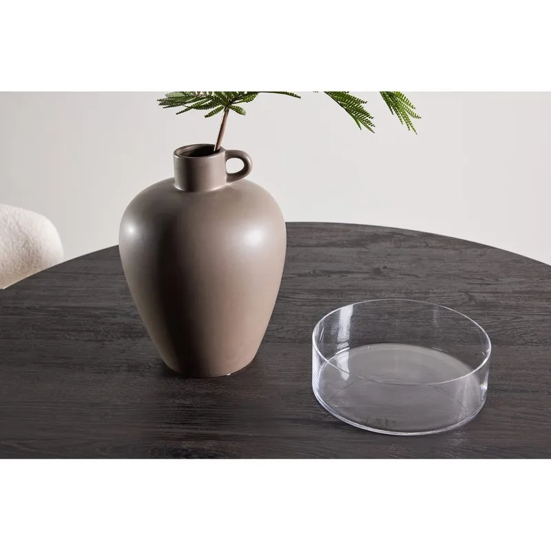 Pyöreä ruokapöytä Tekla - Musta, 120 - Huonekalut - Pöytä & ruokailuryhmä - Ruokapöydät & keittiön pöydät