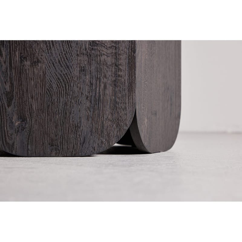 Pyöreä ruokapöytä Tekla - Musta, 120 - Huonekalut - Pöytä & ruokailuryhmä - Ruokapöydät & keittiön pöydät