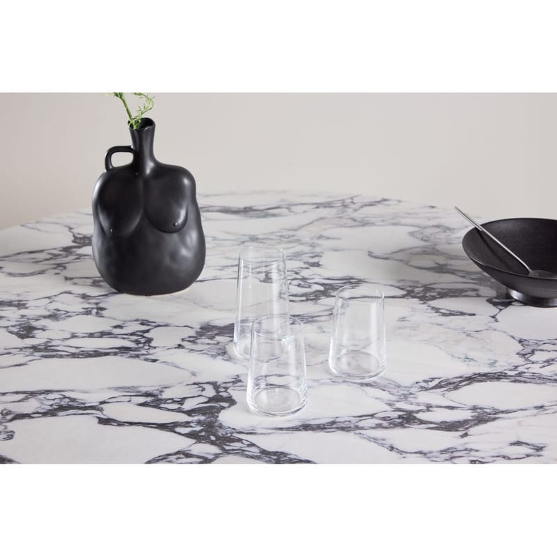 Pyöreä ruokapöytä Tekla - Vaaleanharmaa, 120 - Huonekalut - Pöytä & ruokailuryhmä - Ruokapöydät & keittiön pöydät