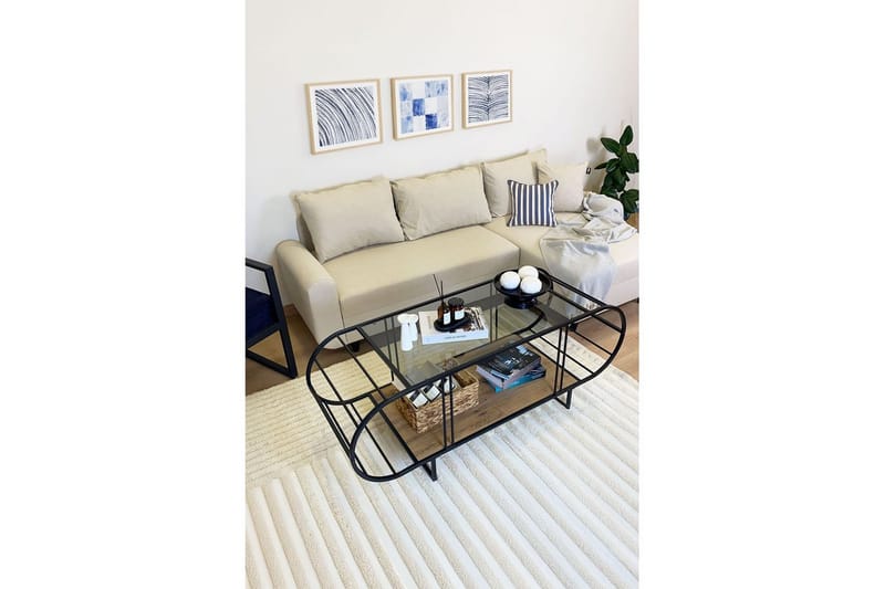 Quorinor Sohvapöytä 145 cm - Luonnollinen - Huonekalut - Pöytä & ruokailuryhmä - Sohvapöytä