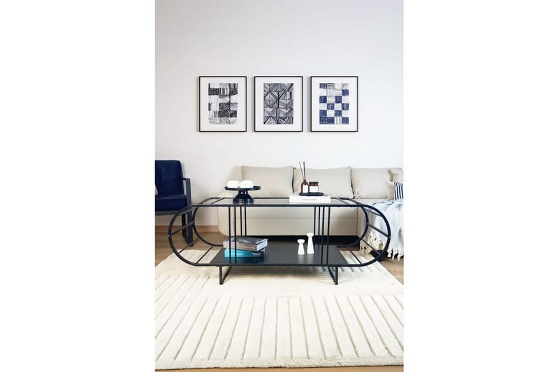 Quorinor Sohvapöytä 145 cm, Musta