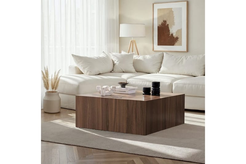 Rambabu Sohvapöytä 90 cm - Hiekka - Huonekalut - Pöytä & ruokailuryhmä - Sohvapöytä