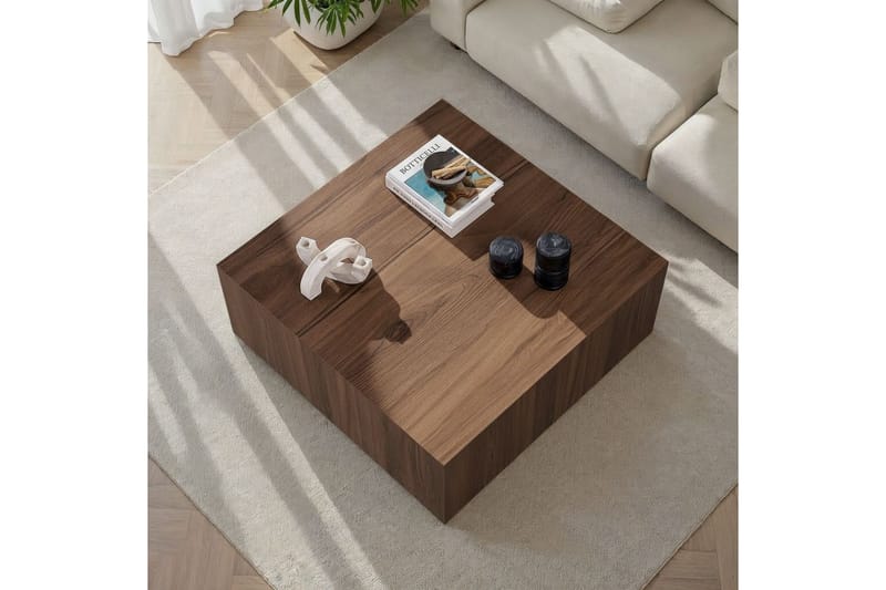 Rambabu Sohvapöytä 90 cm - Hiekka - Huonekalut - Pöytä & ruokailuryhmä - Sohvapöytä