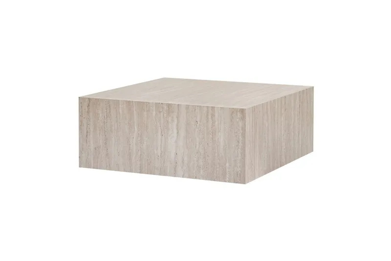 Rambabu Sohvapöytä 90 cm - Keltainen/Ruskea - Huonekalut - Pöytä & ruokailuryhmä - Sohvapöytä